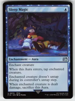 Sleep Magic U FINAL FANTASY 74 MTG - Image 1