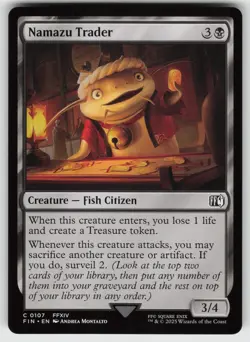 Namazu Trader C FINAL FANTASY 107 MTG - Image 1