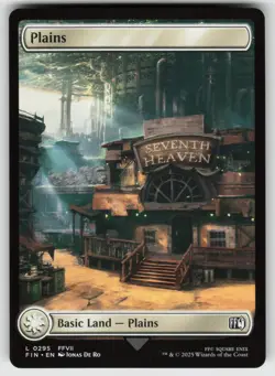 Plains (0295) L FINAL FANTASY 295 MTG - Image 1