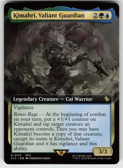 Kimahri, Valiant Guardian (Extended Art) R Commander: FINAL FANTASY 175 MTG - Image 1