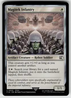 Magitek Infantry C FINAL FANTASY 25 MTG - Image 1