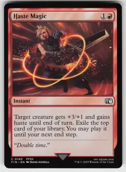 Haste Magic C FINAL FANTASY 140 MTG - Image 1