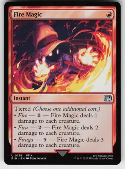 Fire Magic U FINAL FANTASY 136 MTG - Image 1