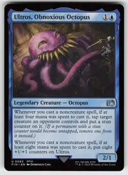 Ultros, Obnoxious Octopus U FINAL FANTASY 83 MTG - Image 1