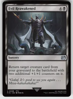 Evil Reawakened U FINAL FANTASY 98 MTG - Image 1