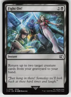 Fight On! C FINAL FANTASY 100 MTG - Image 1