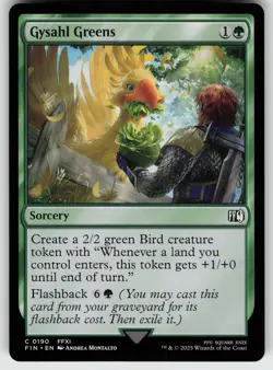 Gysahl Greens C FINAL FANTASY 190 MTG - Image 1