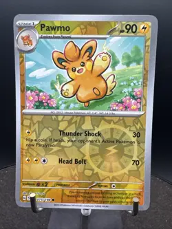 Reverse Holo Pawmo 075/198 Common SV Scarlet & Violet Base Set Pokemon TCG NM - Image 1