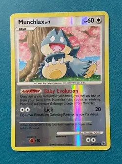 Pokemon TCG: Munchlax Reverse-Holo 68/100 Majestic Dawn, English, MP - Image 1