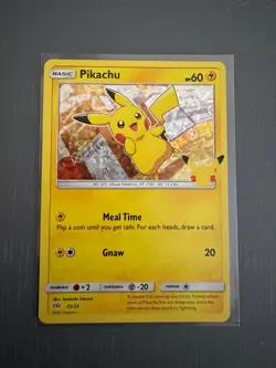 PIKACHU 25/25 MCDONALD'S PROMO POKEMON HOLO RARE NM - Image 1