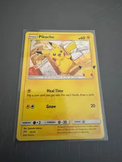 PIKACHU 25/25 MCDONALD'S PROMO POKEMON HOLO RARE NM - Image 3