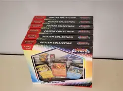 Case Lot of (6) Sealed Pokemon Prismatic Evolution Poster Collections! In Hand! - Image 1