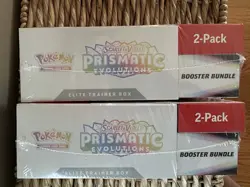 Two (2) Costco Pokemon Prismatic Evolutions Elite Trainer Boxes Sealed - Image 4