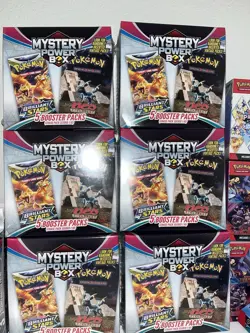 6x Pokemon Mystery Boxes Sealed - Image 1