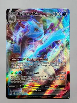 Pokemon TCG: Kyurem VMAX 197/196 Lost Origin Secret Rare Near Mint Condition - Image 1