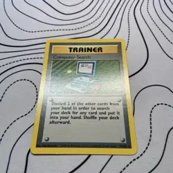 Computer Search 71/102 Pokemon Tcg Wotc 1999 Base Set LP - Image 2