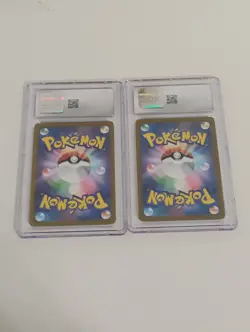 Pokemon Japanese Spiritbomb CHR/Bramblin AR CGC Graded Full Art Holo Cards - Image 4
