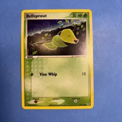 Bellsprout 53/112 Pokemon EX FireRed/LeafGreen Reverse Holo LP - Image 1