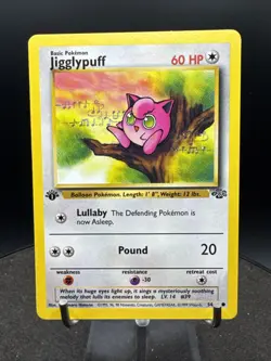 Jigglypuff 54/64 Pokemon Jungle 1st Edition 1999 - Image 1
