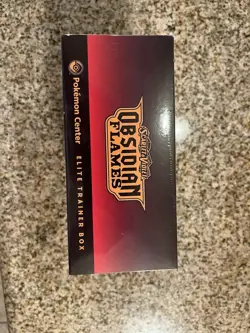 Obsidian Flames Pokemon Center ETB Brand New Sealed - Image 4