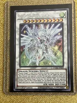 Yugioh Shooting Majestic Star Dragon - DAMA-EN039 - Secret Rare - 1st Edition NM - Image 1