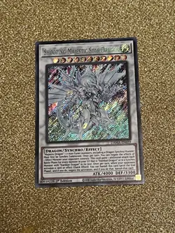 Yugioh Shooting Majestic Star Dragon - DAMA-EN039 - Secret Rare - 1st Edition NM - Image 2