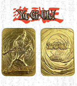 Yugioh Dark Magician Girl Limited Edition 24 Karat Gold Plated Metal Card New - Image 1