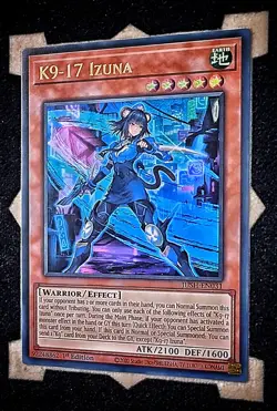 K9-17 Izuna JUSH-EN031 Ultra Rare 1st Edition Yugioh - Image 1