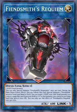 MP25-EN089 Fiendsmith's Requiem Prismatic Secret Rare YuGiOh Preorder - Image 1