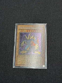 Yugioh! Tri-Horned Dragon LOB-000 | Wavy Unlimited - NM - Image 3
