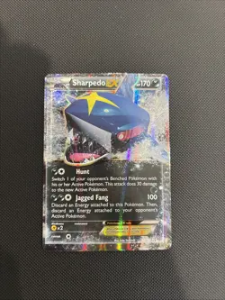 Sharpedo EX 91/160 Pokemon Card TCG XY Primal Clash *Centering Dot Error* - Image 1
