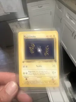 Pokemon Card Lot - 9x Bundle Base/Jungle/Fossil/Rocket (1st Edition Magnemite) - Image 3