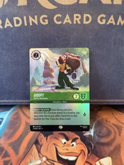 Disney Lorcana card Goofy set for adventure Epic 211/204 fabled set 9 - Image 1
