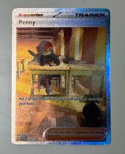 Penny 252/198 Scarlet & Violet Base Set Pokemon Card TCG - Image 2