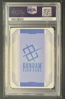 PSA 10 Gundam Card Aerial R+ GD01-070 Parallel Limited BOX Ver. β Promo Japanese - Image 2