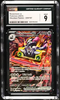 CGC 9 Revavroom EX 224/197 Obsidian Flames - Mint+ Graded Pokemon Card - Image 1