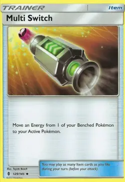 POKEMON CARD MULTI SWITCH 129/145 ITEM TCG CCG - Image 1