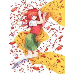 Sleeve & Card Set The Quintessential Quintuplets Itsuki Nakano TCG JAPAN - Image 1