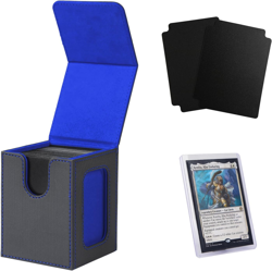 MTG Deck Box for Commander Display,Card Deck Box Fits 100 Double Sleeved Cards, - Image 1