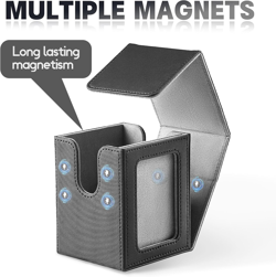 MTG Deck Box for Commander Display Window,Card Deck Box Fits 100 Double Sleeved - Image 5