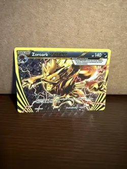 Zoroark BREAK 92/162 Holo Rare XY BREAKthrough Pokemon Card - LP - Image 1