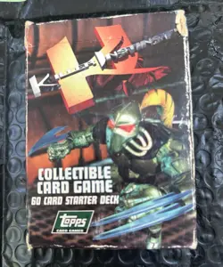 Killer Instinct Collectible Card Game Starter Deck Topps 1996 Nintendo - Image 2
