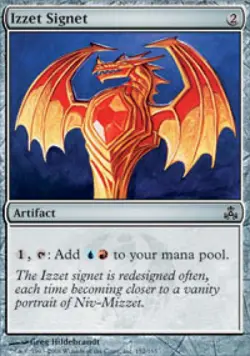 Izzet Signet - Near Mint MTG Guildpact - Image 1