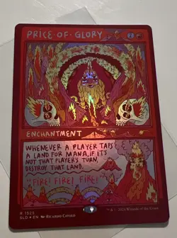 MTG Magic The Gathering Foil Price Of Glory *NP - Image 1