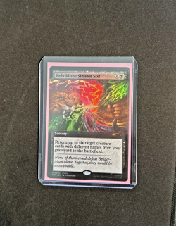Magic the Gathering MTG Behold the Sinister Six! Pax West 2025 Promo Foil - Image 2