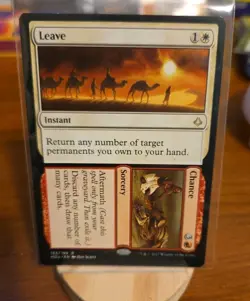 Magic the Gathering MTG Leave (153) Hour of Devastation LP - Image 2