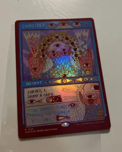MTG Magic The Gathering Foil Consider *NP - Image 1