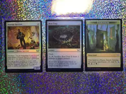 MTG DSK Foil: Double-Sided 0016 Everywhere / 0001 Copy; 0040 Veteran Survivor - Image 1