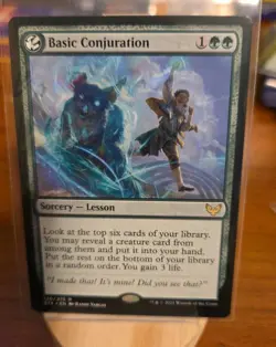 1x Basic Conjuration NM-Mint, English Strixhaven: School of Mages MTG Magic - Image 1