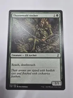 Thornweald Archer Time Spiral Remastered Regular Mtg Magic The Gathering - Image 1